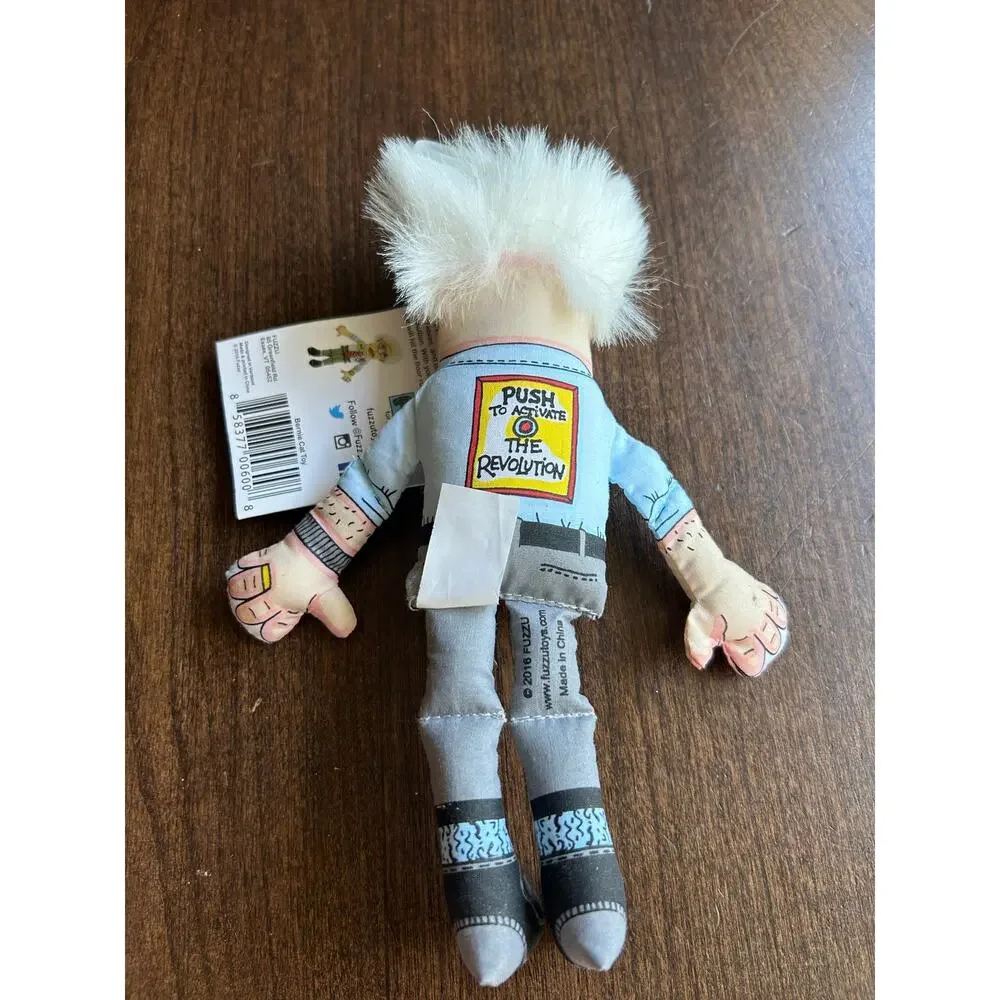 Fuzzu Bernie Political Parody Small Cat Toy
